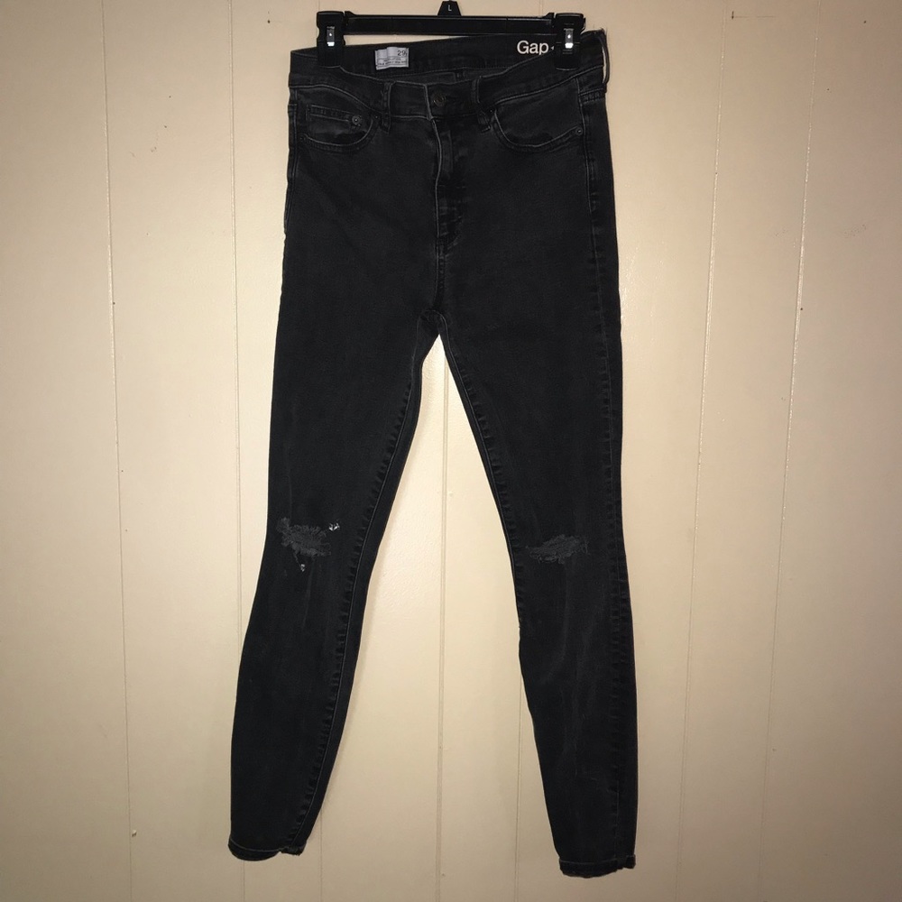 Black Ripped Skinny Jeans